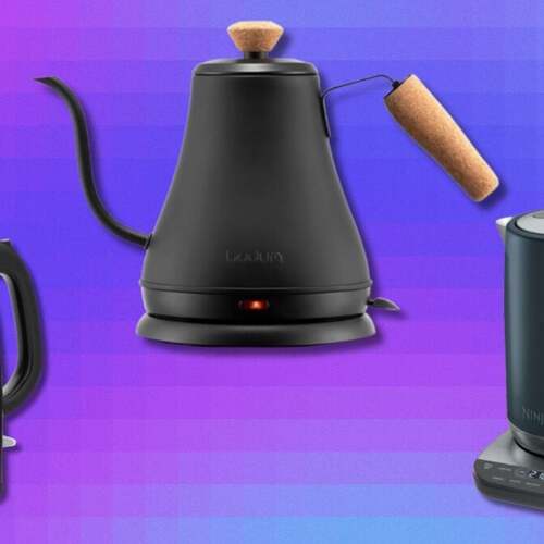 You deserve the convenience of an electric kettle and these models are up to 40% off at Amazon