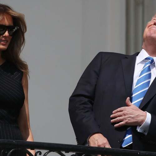 That iconic Trump meme may save eyes this solar eclipse