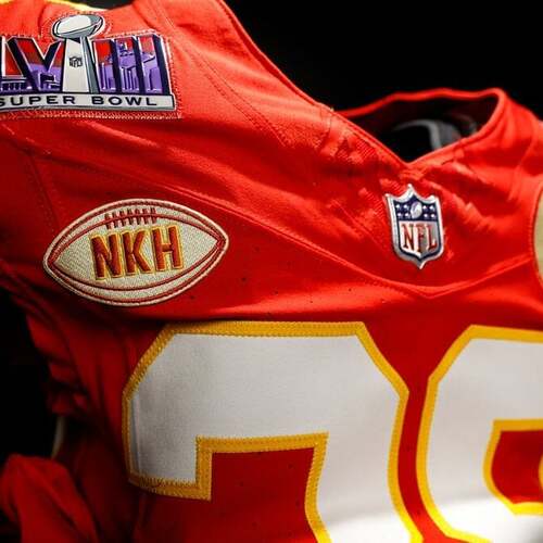 6. What the 'NKH' patch worn by Kansas City Chiefs players means