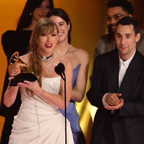 4. Taylor Swift wins her fourth Grammy for Album of the Year, makes history