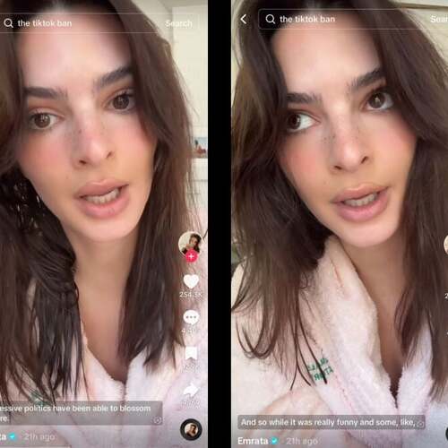 Emily Ratajkowski says the government is scared of TikTok's progressive politics. Is she right?