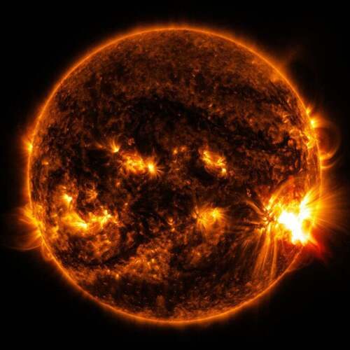 The sun is shooting giant flares into space. Here's what they are.