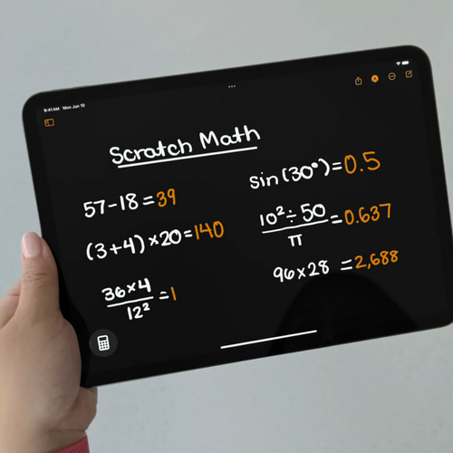 iPadOS 18 'Math Notes' can solve your handwritten equations. Here's how to use it.