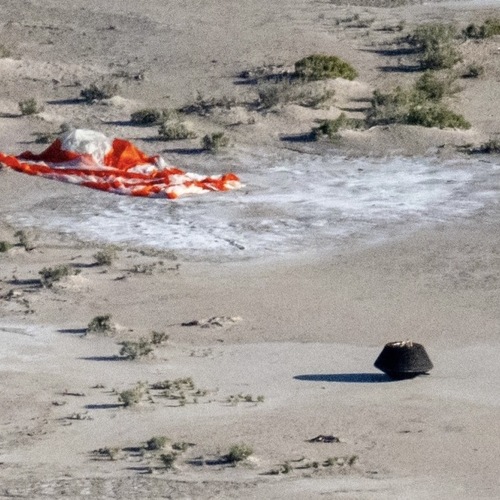 How NASA's asteroid sample survived despite a parachute flop