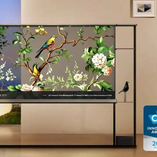 CES 2024: LG's transparent OLED TV disappears when turned off