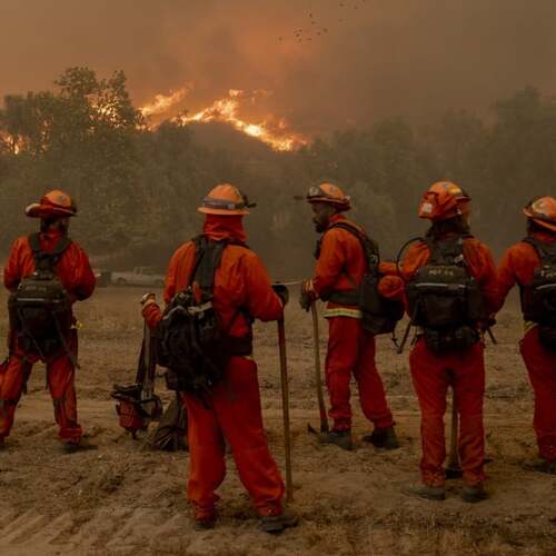 How to find online updates on California's Mountain Fire