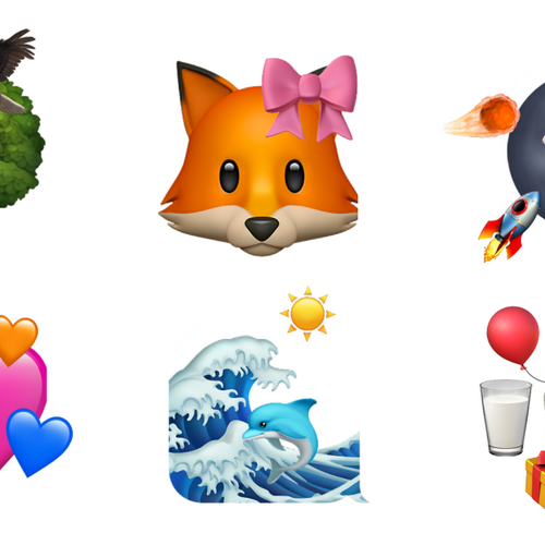 How to stack emojis in iMessage