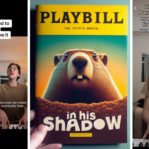 8. Move over, Ratatouille: TikTok's newest musical is about a groundhog named Phil