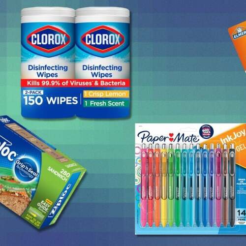 Spend $50 on school supplies at Amazon and save $10