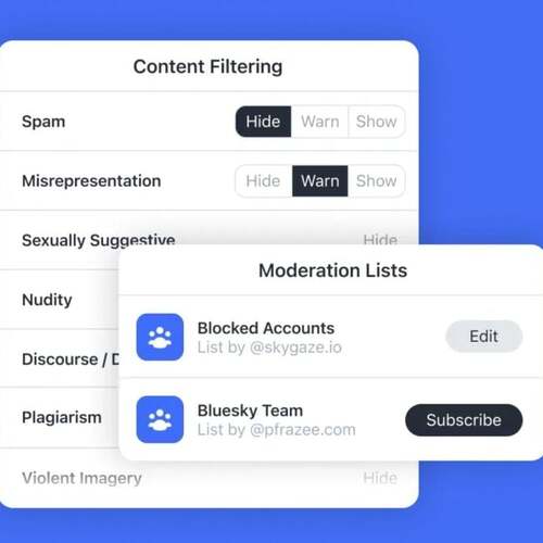 Bluesky is letting users customize how content is moderated