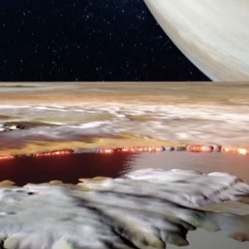 NASA video shows stunning scene from extremely volcanic world Io