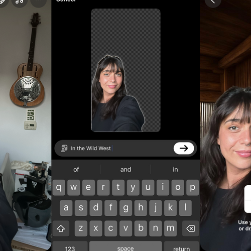 How to use Instagram's AI Backdrop