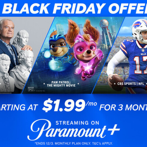 The $2 Paramount+ Black Friday deal is live