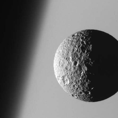 Saturn's 'Death Star' moon has been keeping a big secret