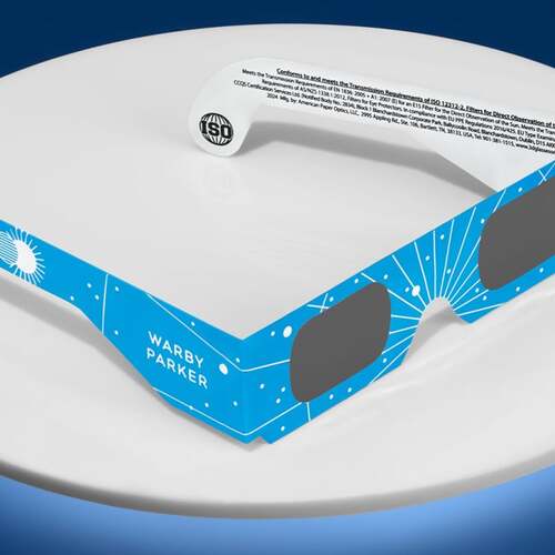 Stop by Warby Parker stores between April 1 and 8 to score free solar eclipse glasses