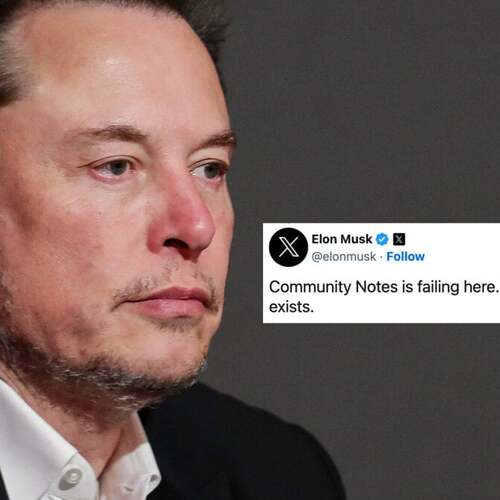 Elon Musk is arguing with his own Community Notes on X