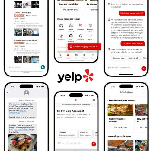 Yelp launches new AI assistant for finding the right pros. Here's how to access it.