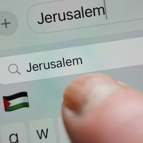 Apple says Palestinian flag emoji recommendation when 'Jerusalem' is typed on iPhone will be fixed