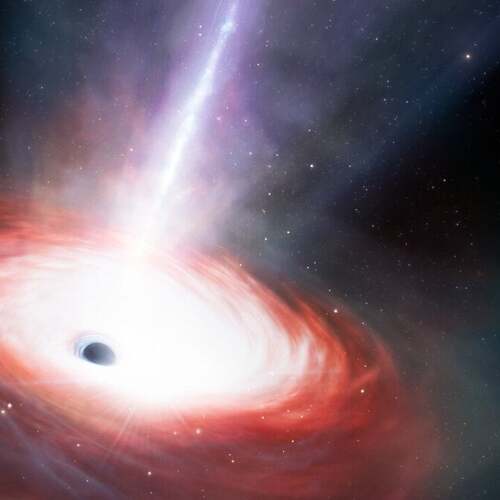 This black hole just did something theoretically impossible