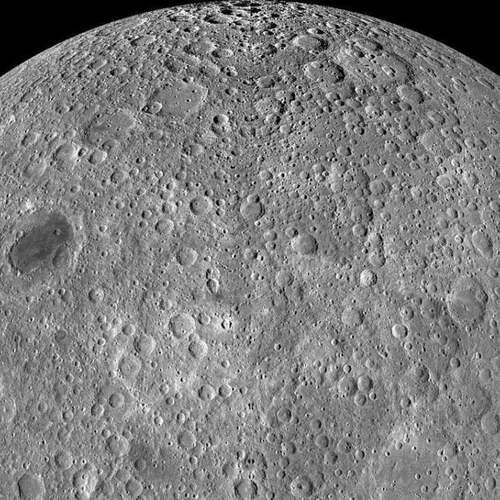 What's on the far side of the moon? Well, not darkness.