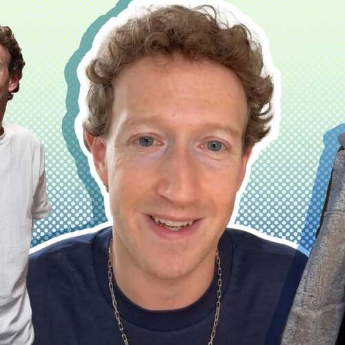 Why does Mark Zuckerberg look... like that?