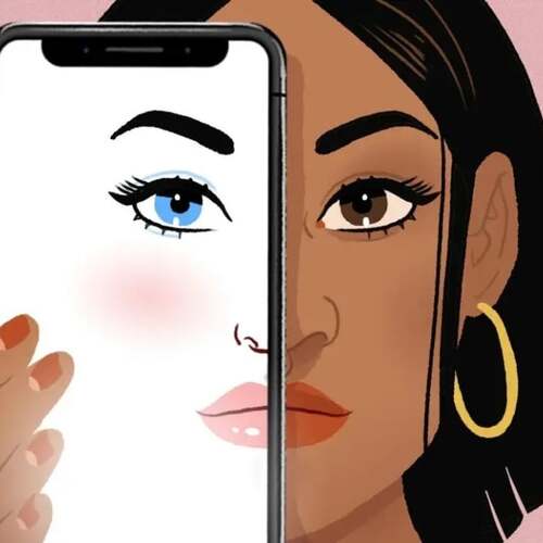 What is facial contrast makeup? It's the latest TikTok trend dictating how to feel beautiful.