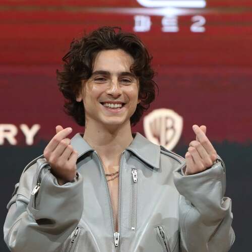 Timothée Chalamet showed up at the Timothée Chalamet lookalike competition