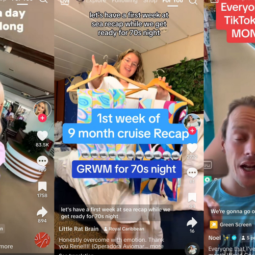 TikTok's latest obsession is the 9-month Royal Caribbean World Cruise