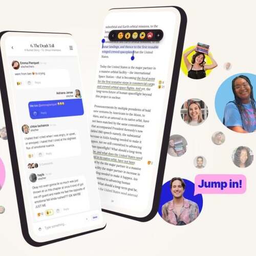 This app wants reading to be a social experience — for the best reasons