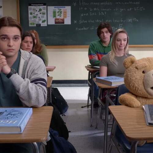 'ted' prequel trailer teases a sweary, awkward trip through high school in the '90s