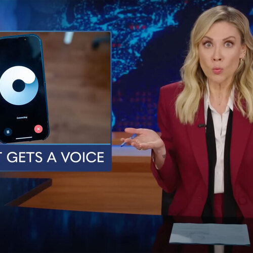 'The Daily Show' mocks the horniness of ChatGPT's AI voice assistant