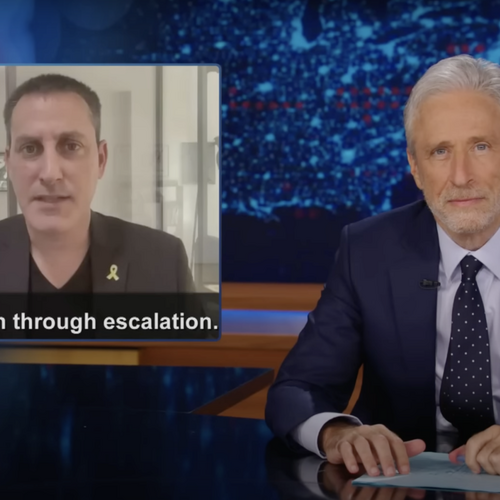 Jon Stewart shares more unfiltered thoughts about war in the Middle East