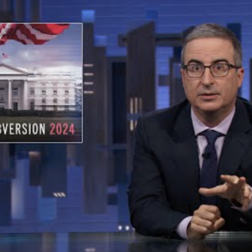 John Oliver shuts down election interference conspiracies