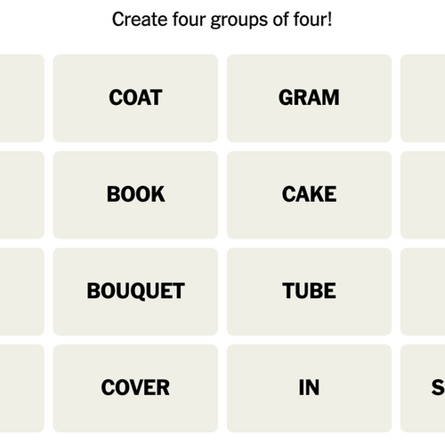 Today’s NYT Connections Hints (and Answer) for Monday, September 25