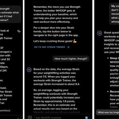 WHOOP’s New AI Coach Actually Makes the App More Useful
