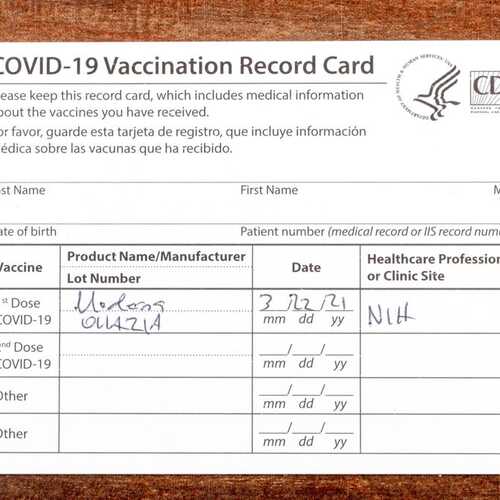 You Can Throw Away Your COVID Vaccine Card Now