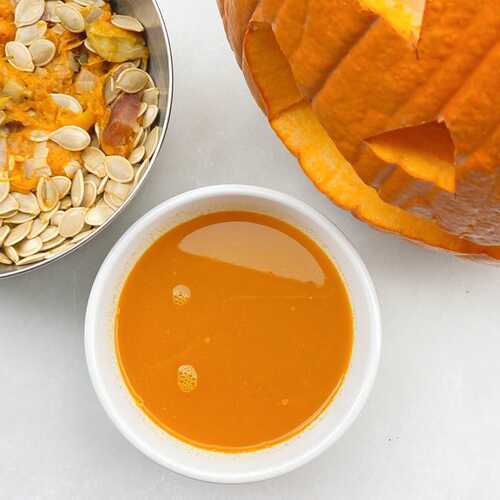 Turn Pumpkin Guts Into a Comforting, Flavorful Broth