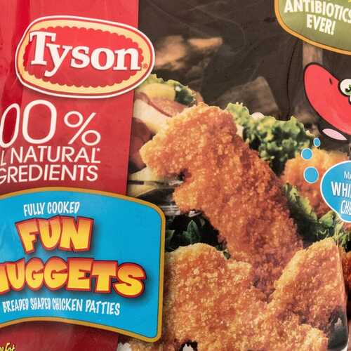 Tyson Recalls These Dino Chicken Nuggets That May Contain Metal Pieces