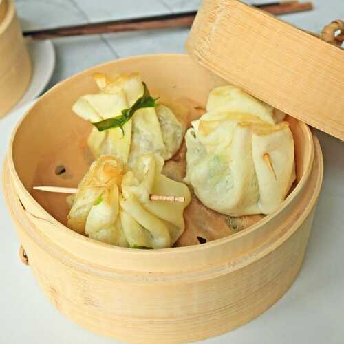 Make High-protein Dumplings With Egg White Wrappers