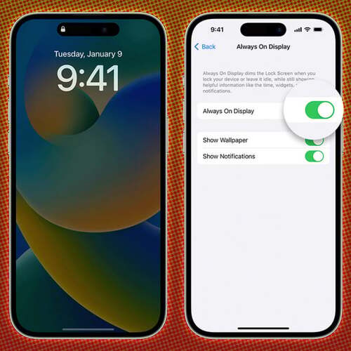 At a Glance: How to Manage Your iPhone's Always-On Display