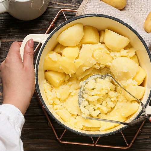 Steam Your Spuds for Quicker Mashed Potatoes