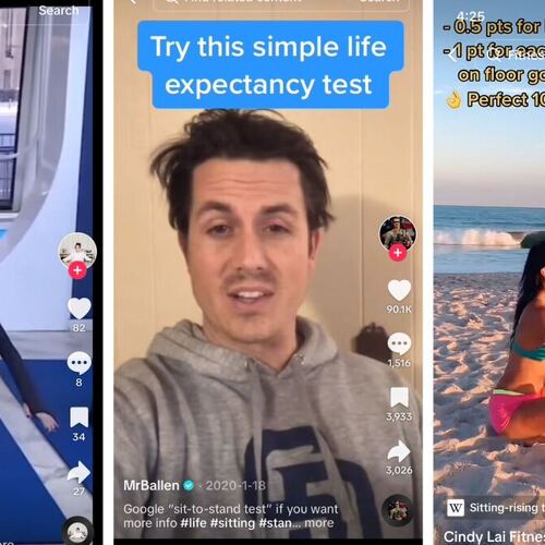 TikTok Myth of the Week: The Sit-to-Stand Test Tells You When You’re Going to Die