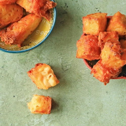 Make These Lazy Air-fried Mac & Cheese Bites