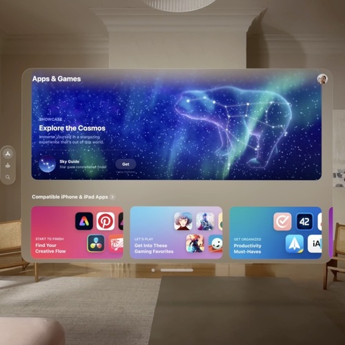 The Vision Pro Has Over 600 Apps Designed For It at Launch