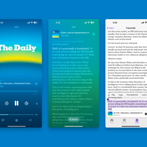 Transcripts Are Apple Podcasts's Best New Feature in Years