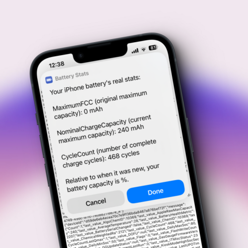 Use This Shortcut to Find the Battery Cycle Count on Any iPhone