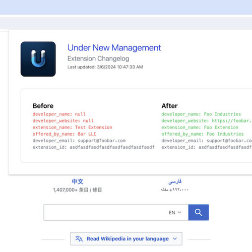 ‘Under New Management’ Alerts You When a Chrome Extension Changes Owners