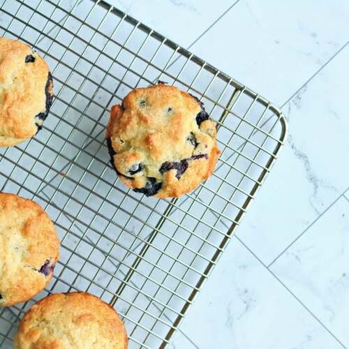 Make Quick and Easy Blueberry Muffins From Boxed Pancake Mix