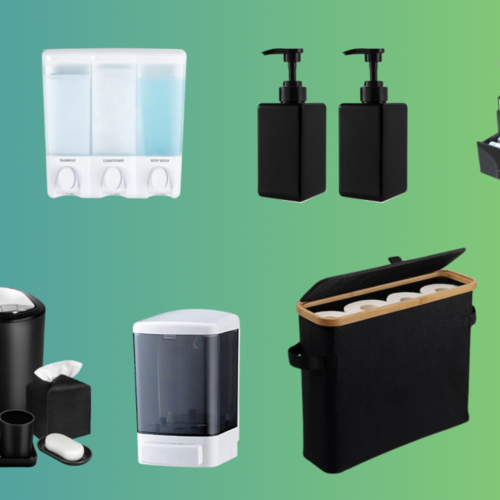 The Best Dispensers and Reusable Containers to Better Organize Any Bathroom