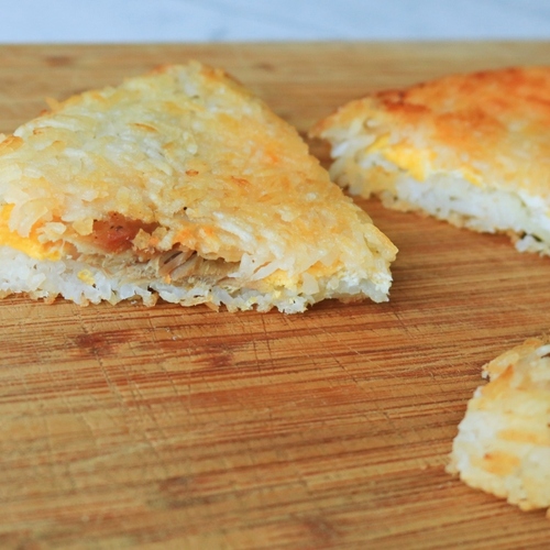 Use Up Leftover Rice With This Crispy Fried Rice Cake